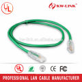 Neue Ankunfts-Qualität 24AWG 7 * 0.2mm gestrandetes UTP RJ45 Cat5e Flecken-Kabel